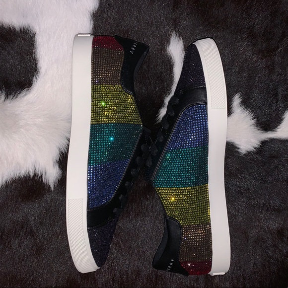 KATY PERRY RAINBOW CRYSTAL SNEAKERS - Picture 2 of 8